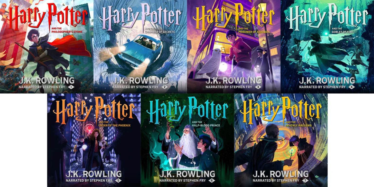Harry Potter Complete 1-7 Audio Books By J.K. Rowling Narrated